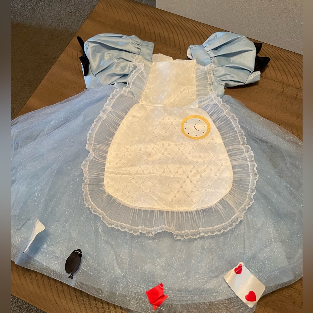 Alice in Wonderland toddler girl costume